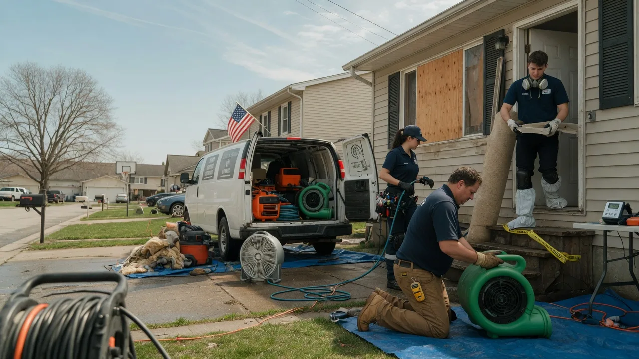 Water Damage Restoration in Fountain, NC near me